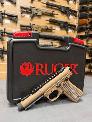 RUGER MK IV 22/45 TACTICAL v ráži 22LR od @rugersofficial je SKLADEM na prodejně 🫡 Odkaz na eshop v biu👆#guns #ammo #shop...